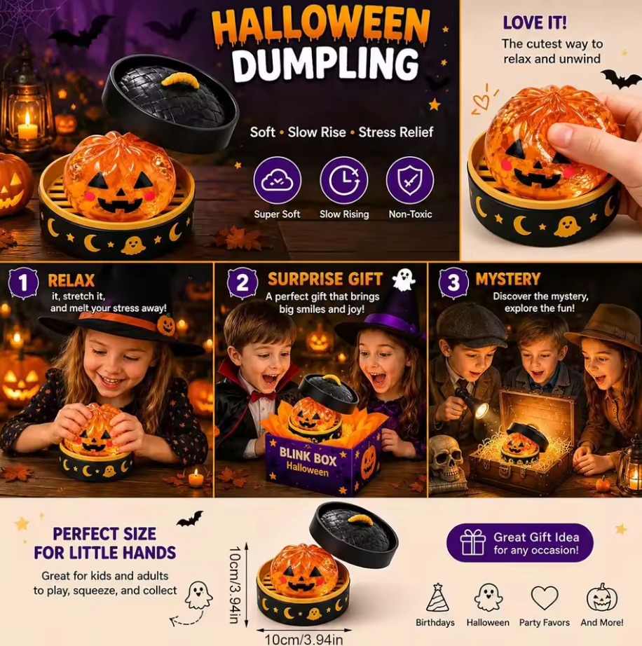 Spooky Bao™ Halloween Squishy